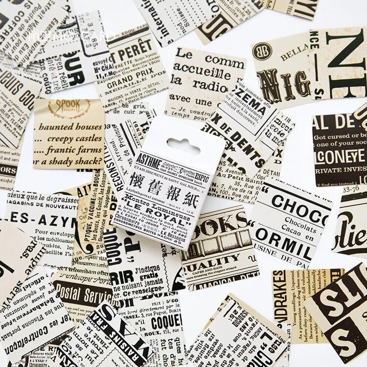 Stationery sticker 45pcs/box