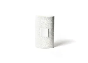 Stone Small Dot Happy Everything Big Oval Vase