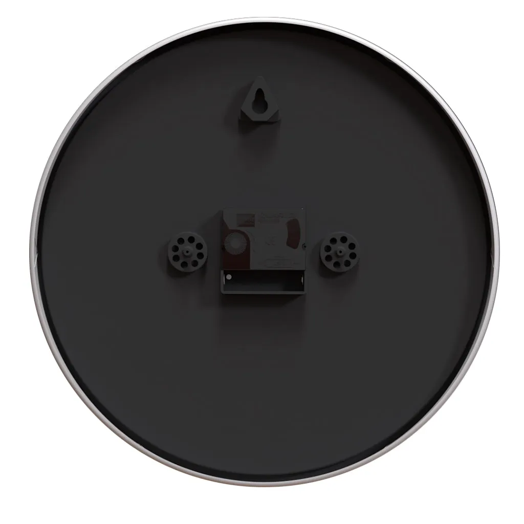 Swan <br>Round Framed Wall Clock 11.75"