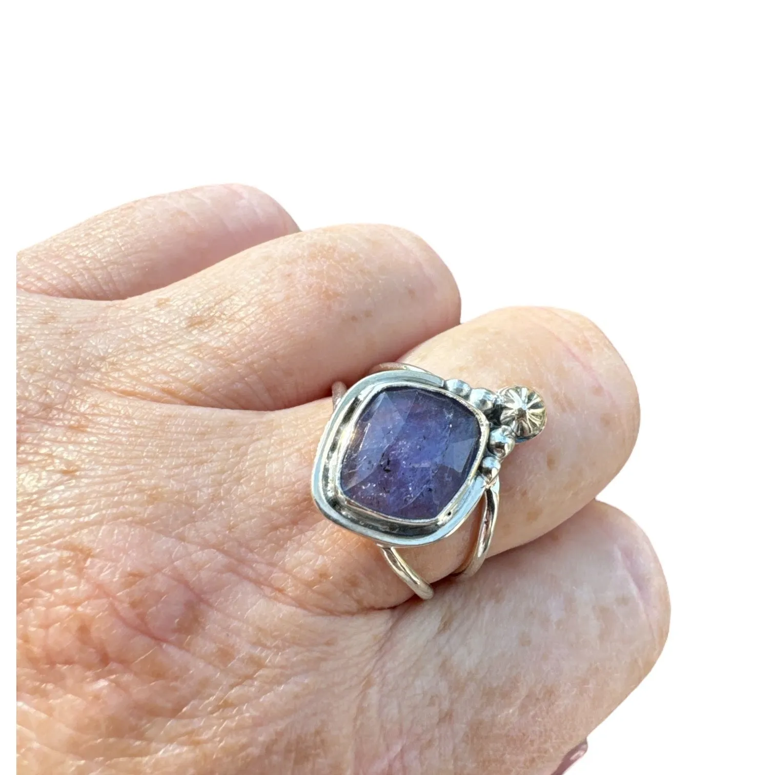 Tanzanite Solid 925 Sterling Silver Ring