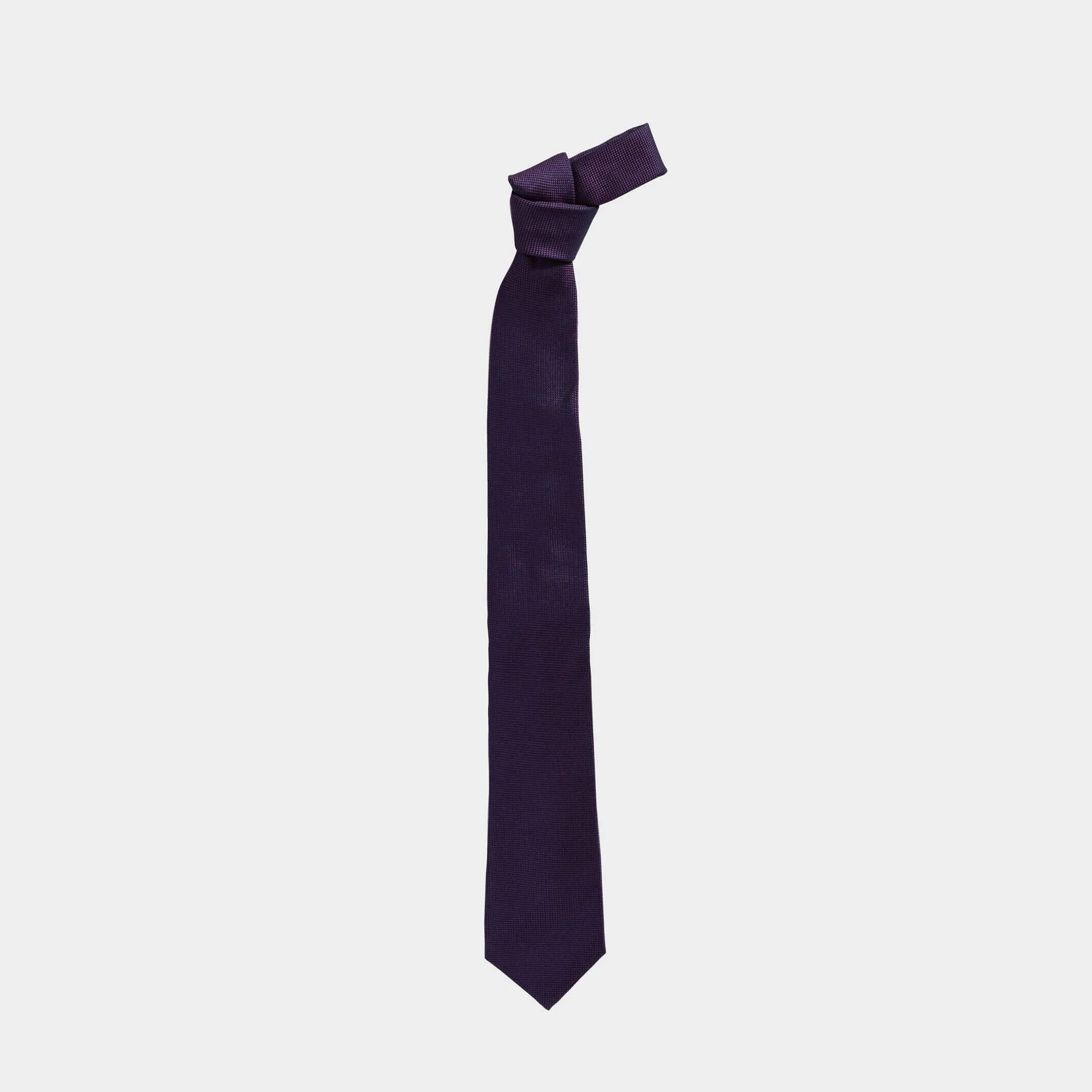 The Purple Barone Silk Tie