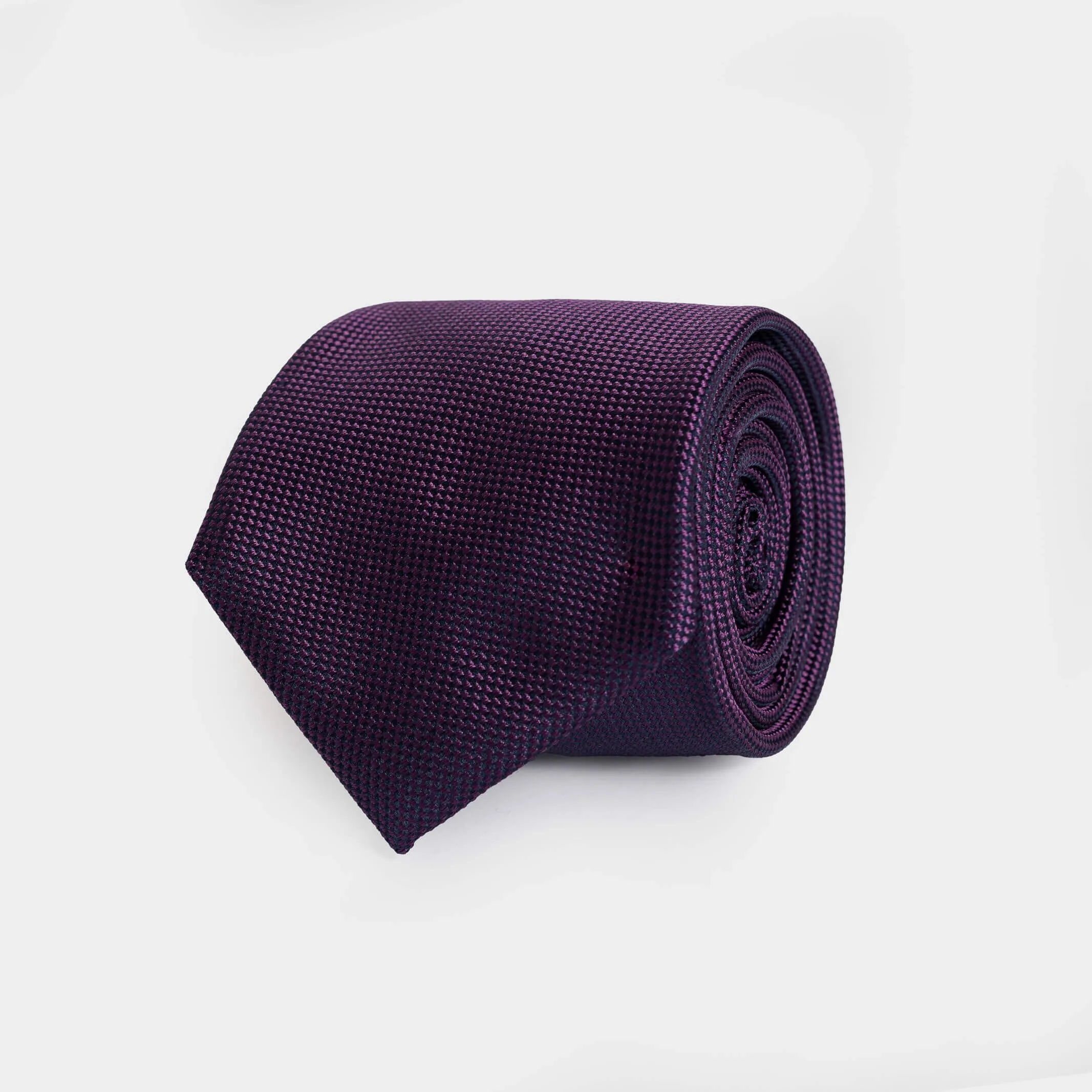 The Purple Barone Silk Tie