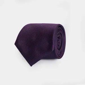 The Purple Barone Silk Tie