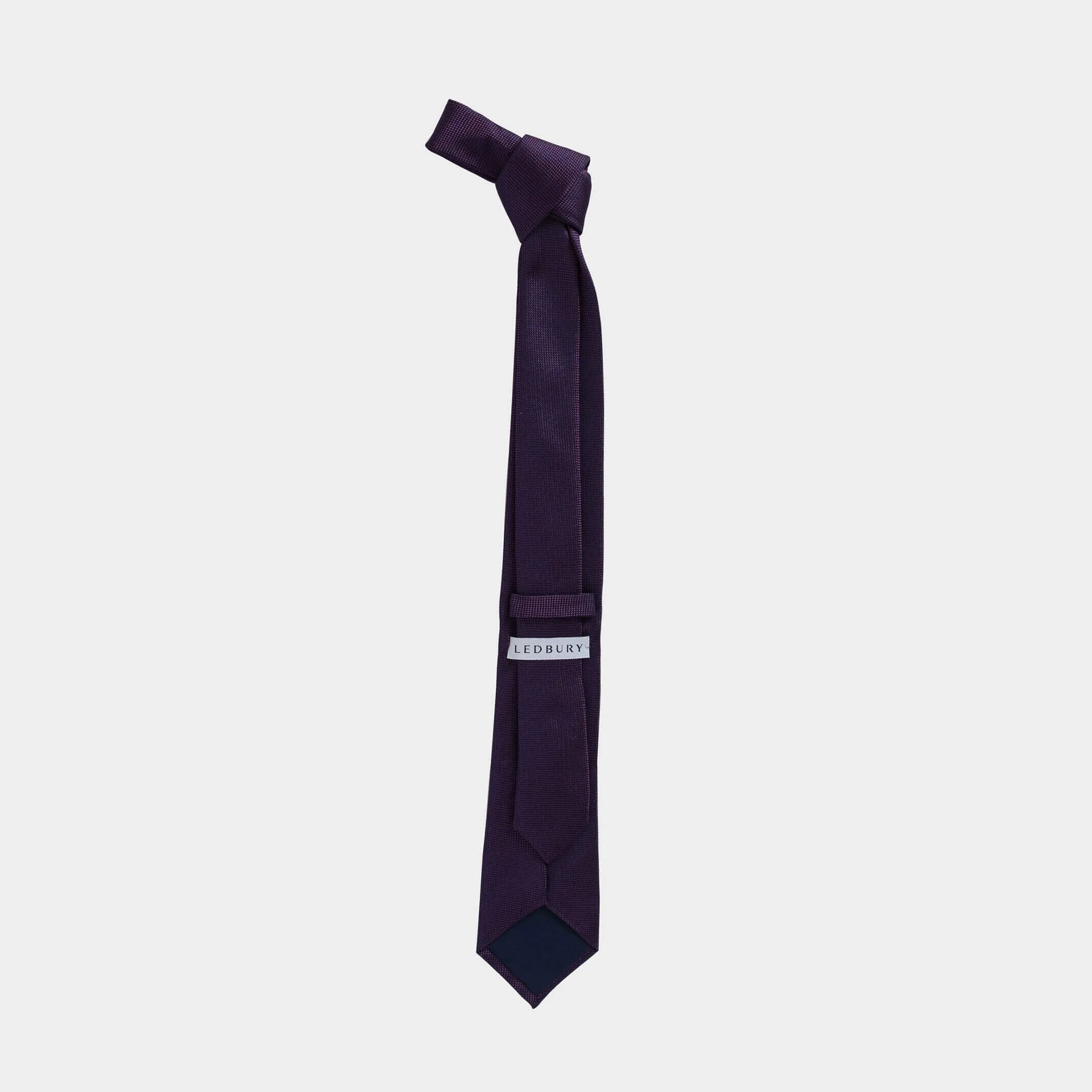 The Purple Barone Silk Tie