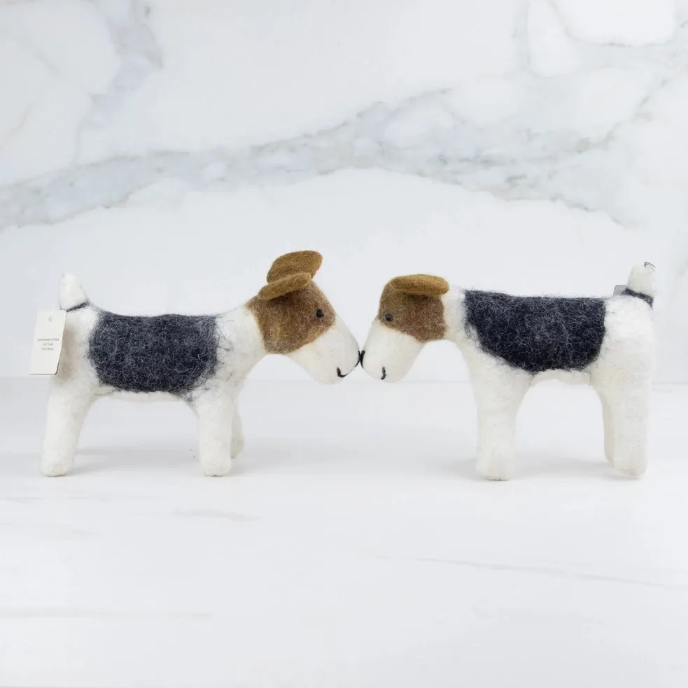 The Winding Road - Felt Small - Dog