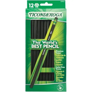 Ticonderoga Matte Black No.2 Pencil
