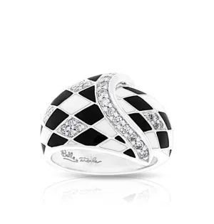 TIVOLI BLACK & WHITE RING