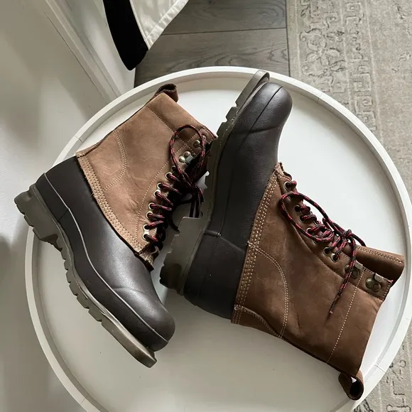 TRETORN Men's Bergart Leather Rubber Brown Boot 42/9