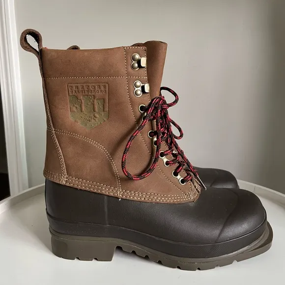 TRETORN Men's Bergart Leather Rubber Brown Boot 42/9