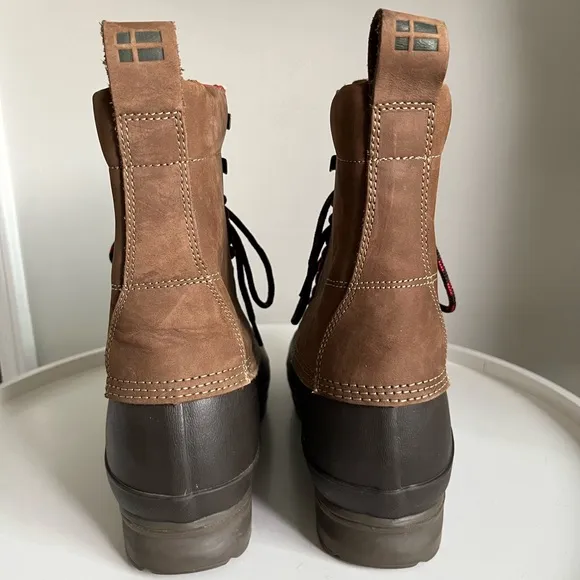 TRETORN Men's Bergart Leather Rubber Brown Boot 42/9