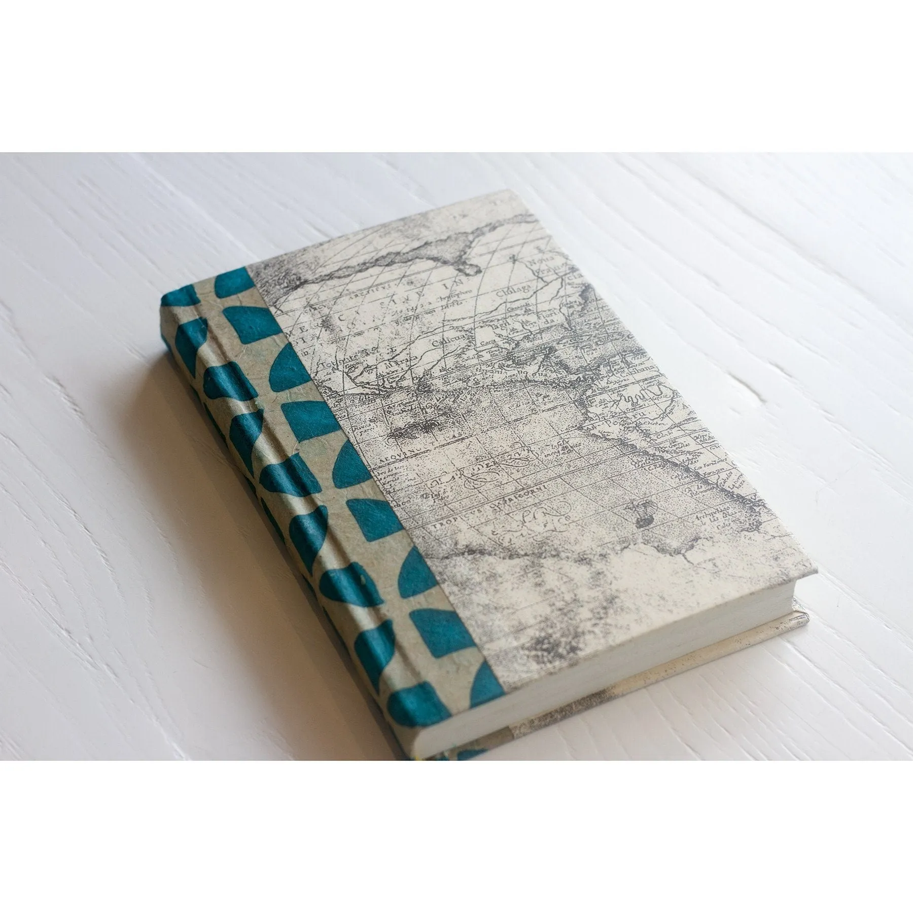 Turquoise Pinwheel Decorative Book