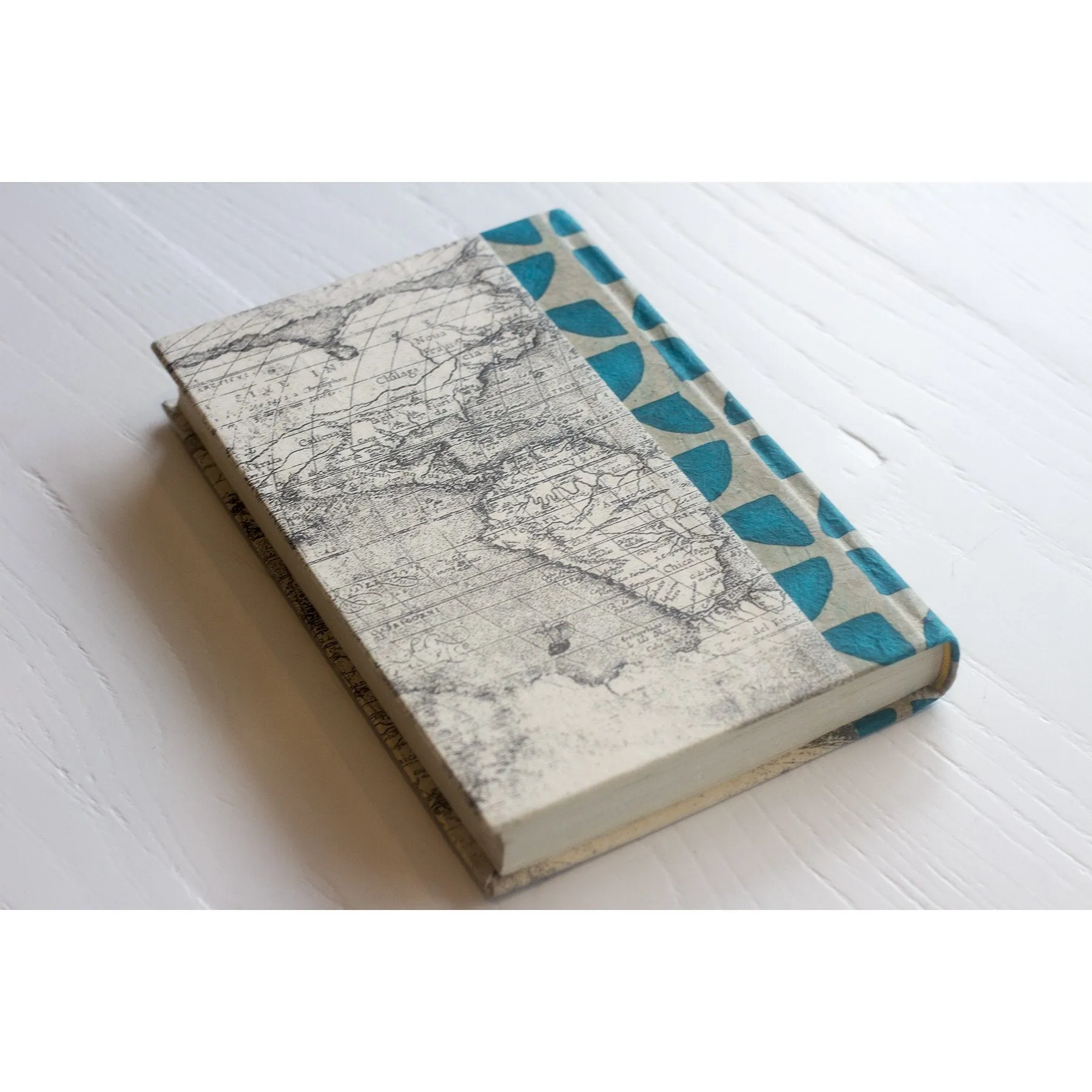 Turquoise Pinwheel Decorative Book
