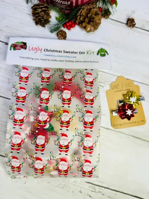 Ugly Christmas Sweater DIY Kit