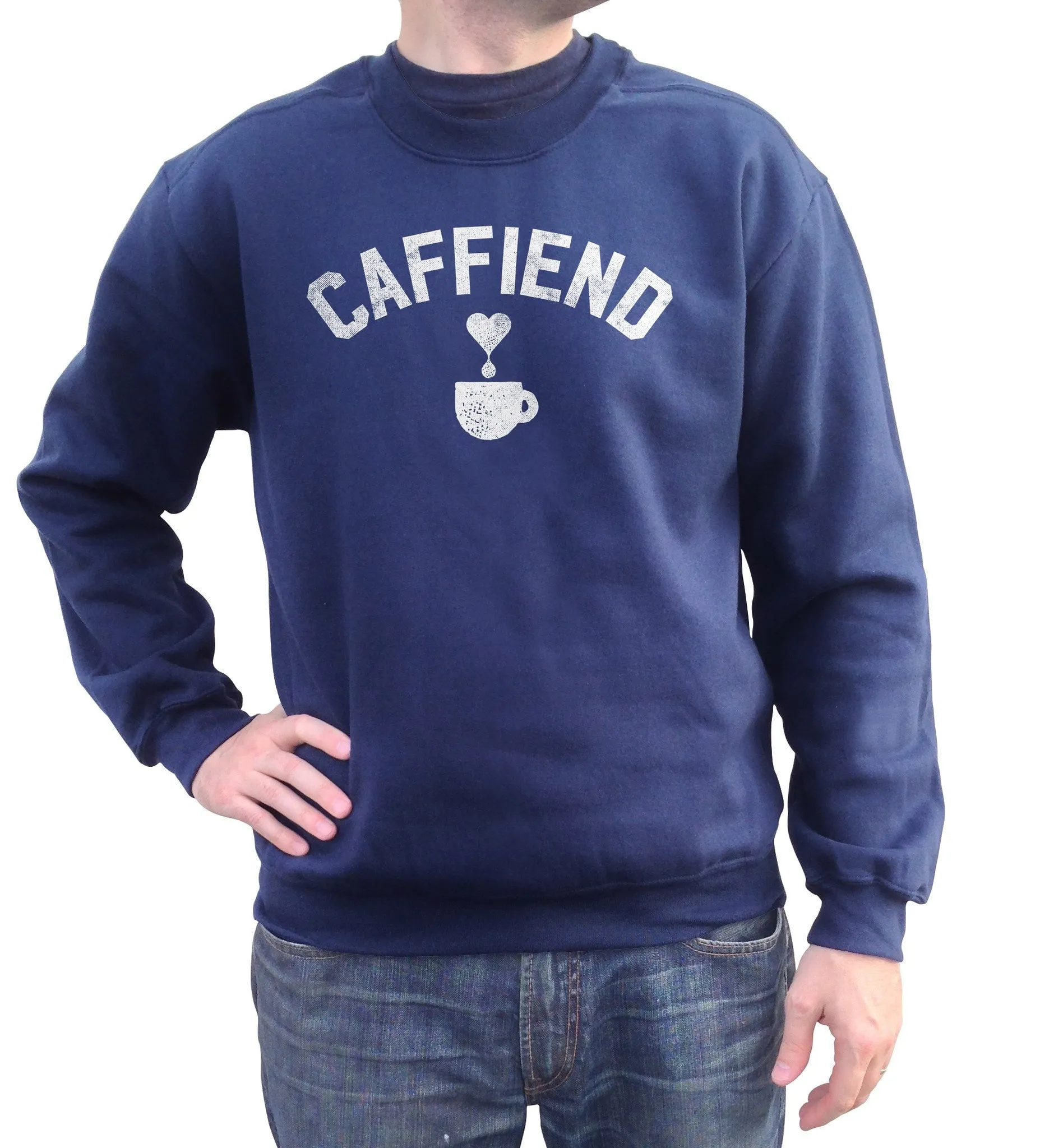 Unisex Caffiend Sweatshirt Coffee Caffeine