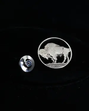U.S. - Buffalo Nickel Cut Coin Pin