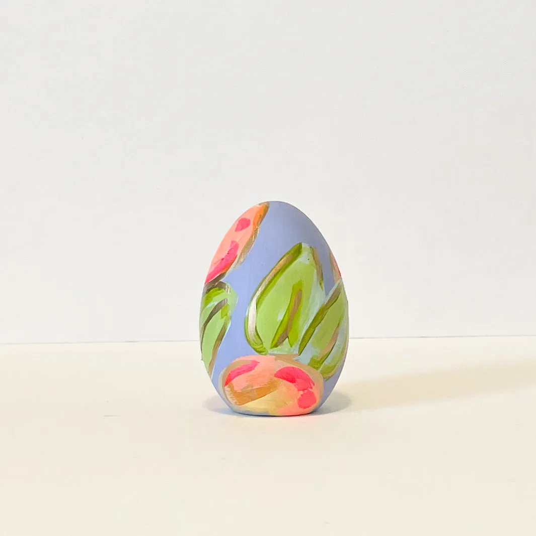 Violet and Oranges Egg