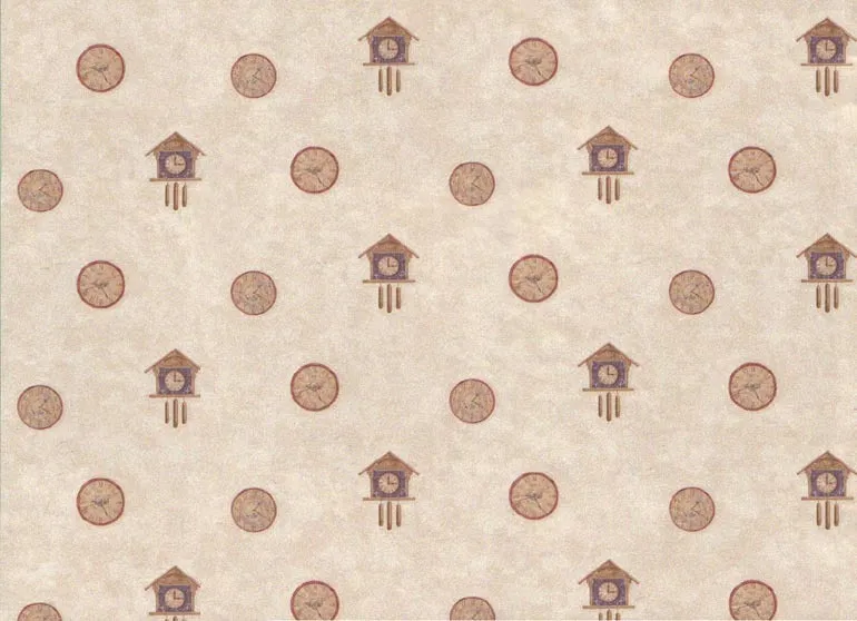 Wall Clock 9062WK Wallpaper