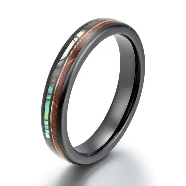 Whiskey Crescendo - Whiskey Barrel Abalone Shell 4MM