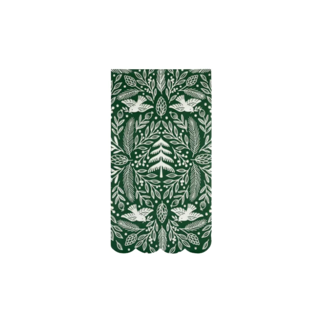 Woodland Scalloped Napkins