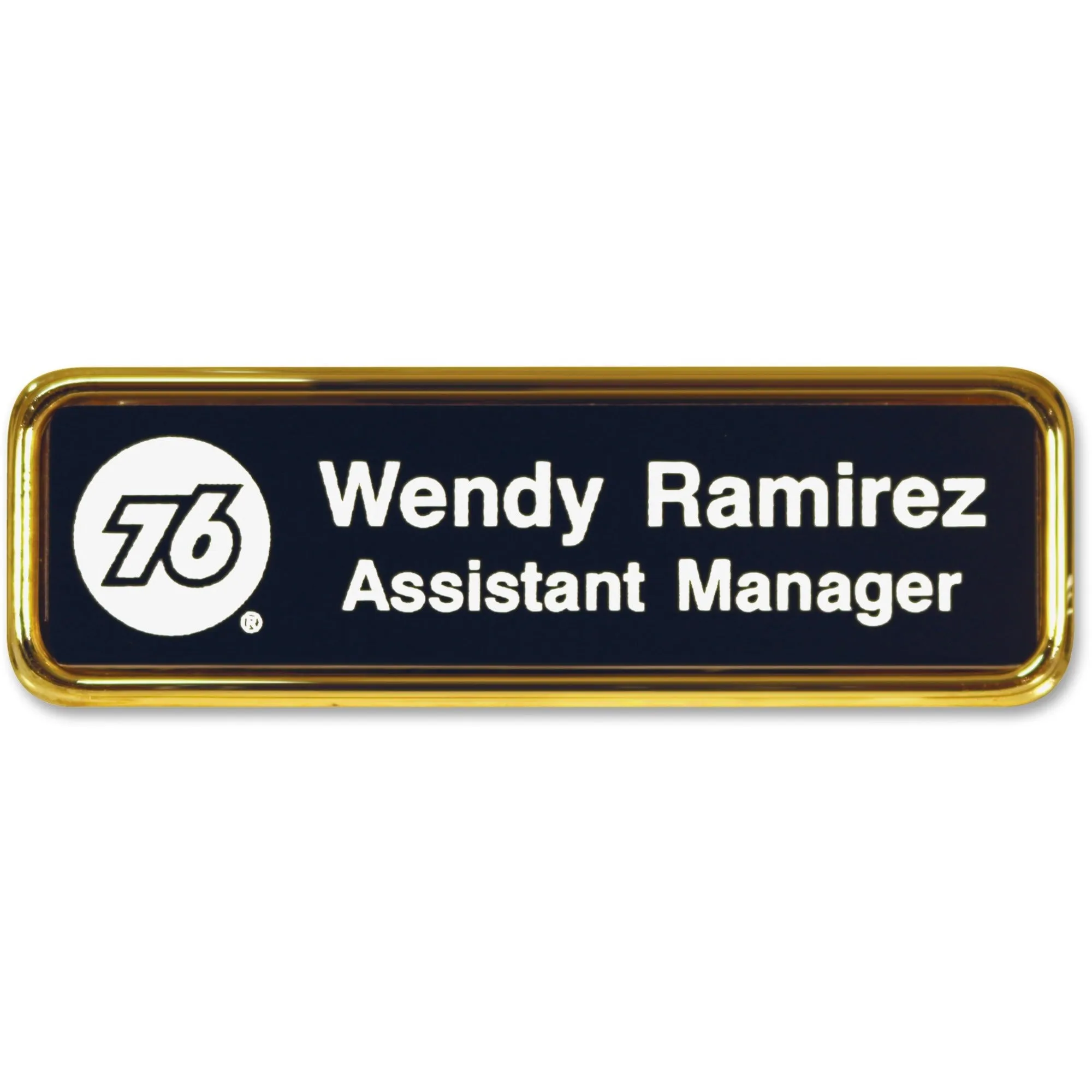 Xstamper Logo Frame Name Badge