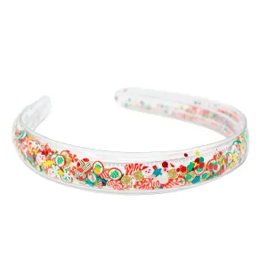 Zomi Gems Confetti Headband - Santa & Candy